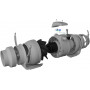 Канальный вентилятор ERA PRO Typhoon 100 2SP AT (180/250 м3/ч) D100 осевой двухскоростной с таймером